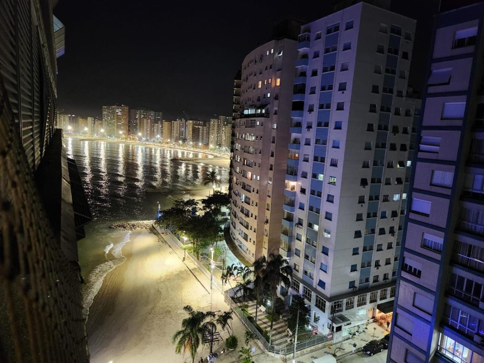 Ape Pe Na Areia 3Quartos/2Vagas Apartman São Vicente Kültér fotó